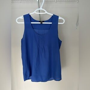 Chic Royal Blue Tank Top